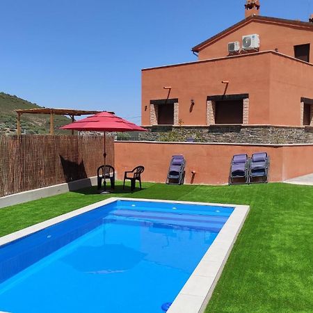 Casa Rural La Colmena Del Geoparque Navatrasierra Bagian luar foto