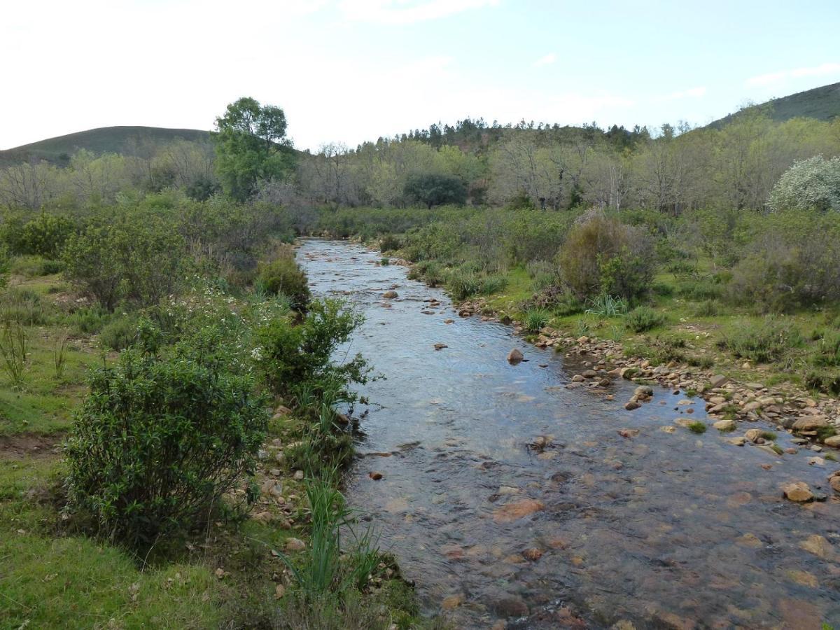 Casa Rural La Colmena Del Geoparque Navatrasierra Bagian luar foto